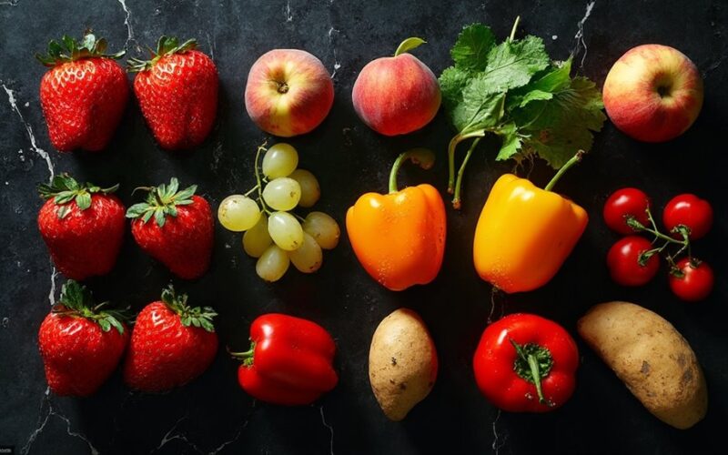 highly pesticide contaminated food products