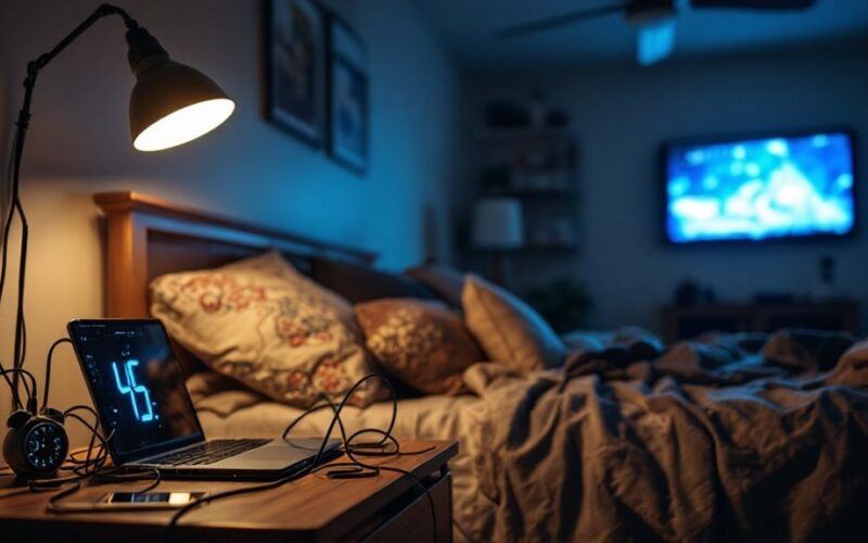 improve sleep declutter bedroom