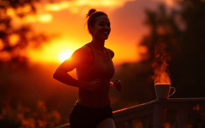 morning exercise boosts endorphins