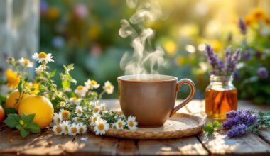 natural tea calms effectively