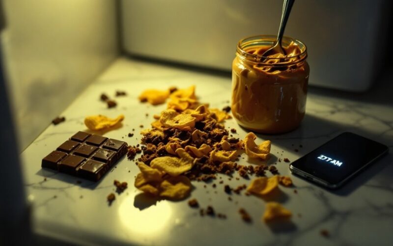 naktiniai užkandžiai atskleidžia asmenybę