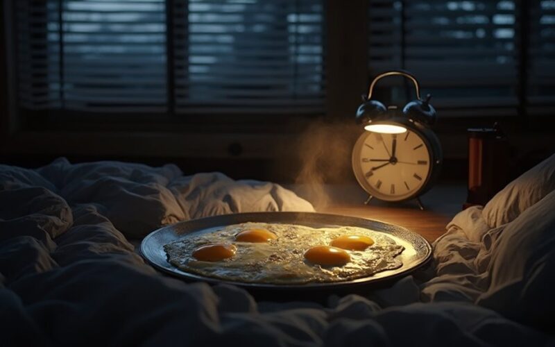 nighttime egg consumption effects
