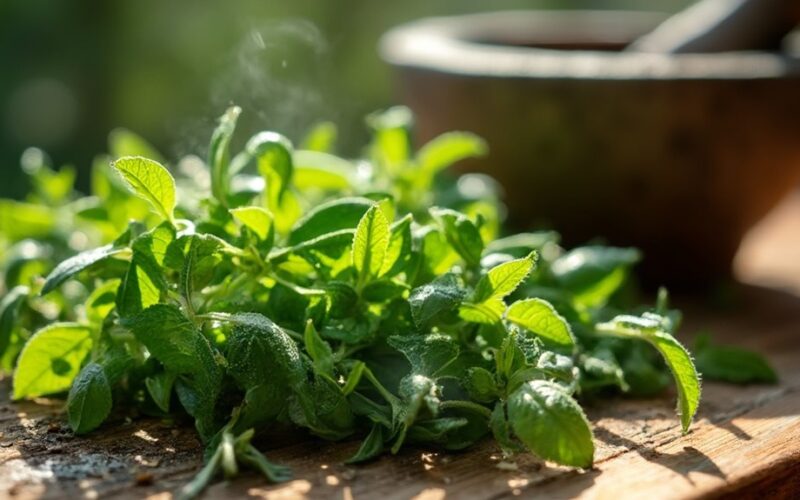 oregano spice with antibiotic properties