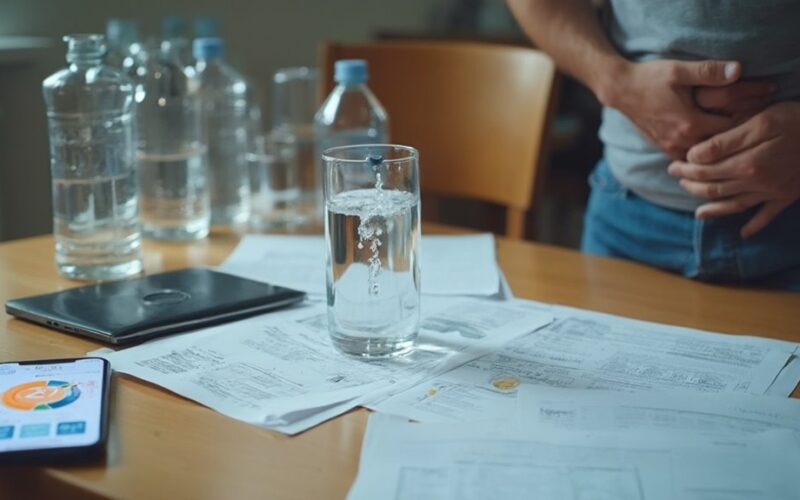 overconsumption of water hazardous moderate intake required