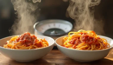 pasta lower calories taste unchanged