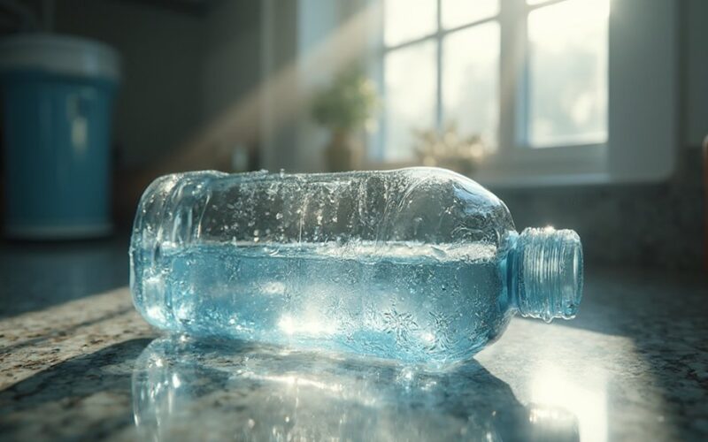 plastic toxins in bottled water