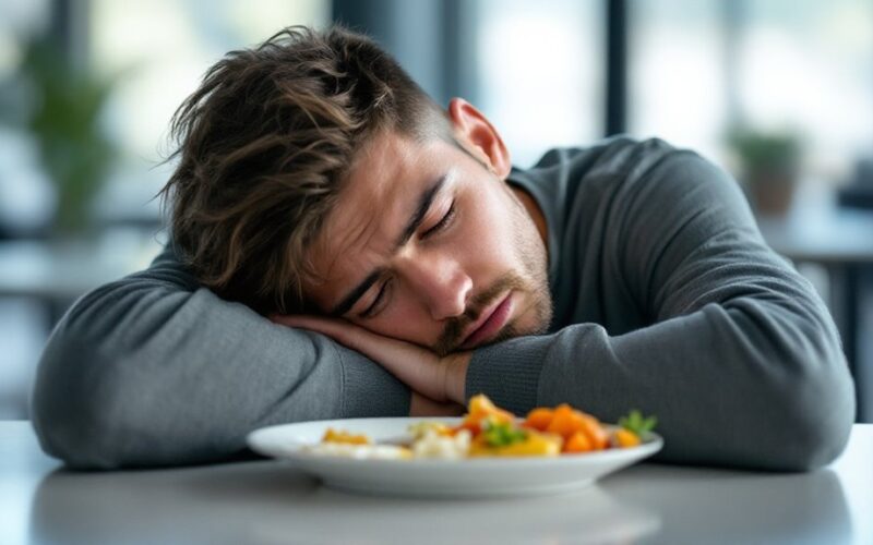 Po valgio mieguistumo įspėjamieji ženklai