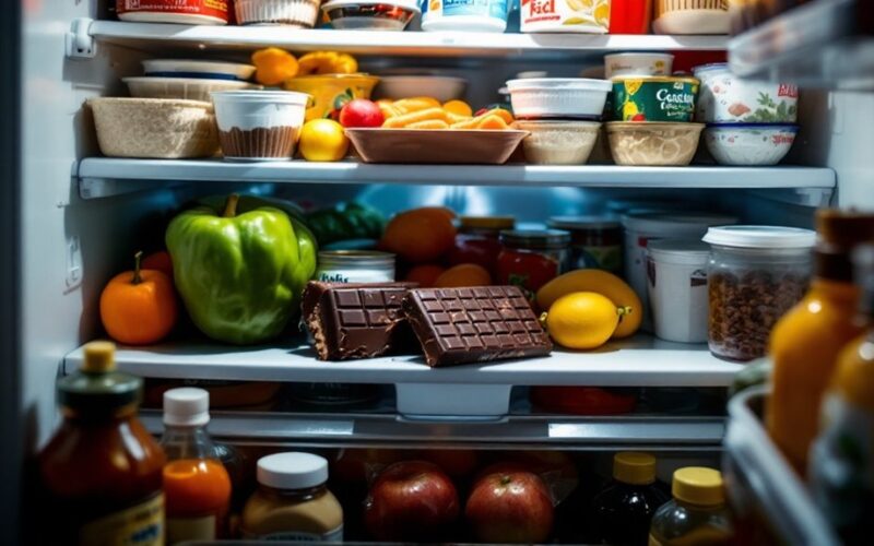refrigerator affects eating habits