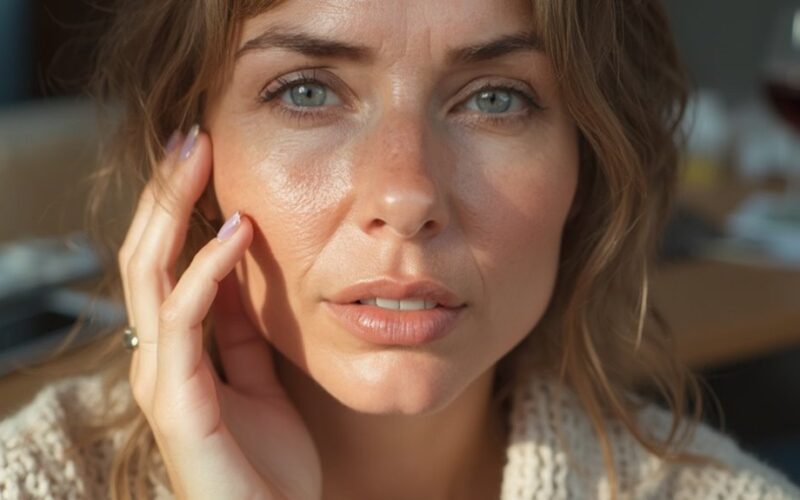 skin ages unexpectedly faster than expected