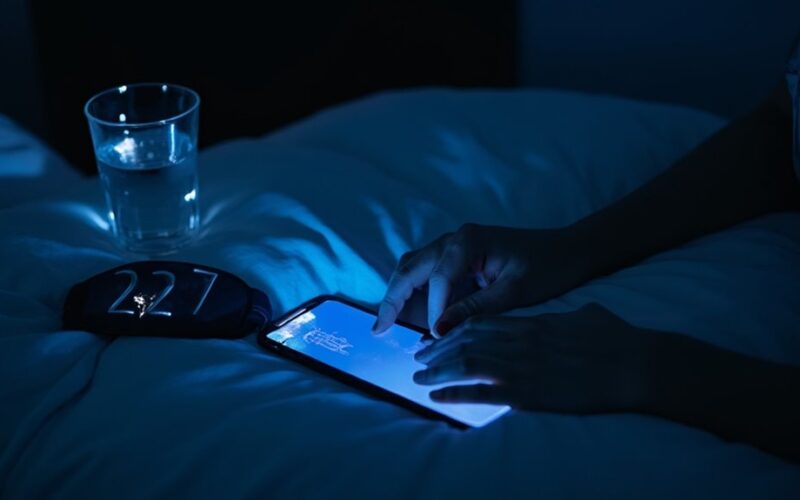 smartphone addiction disrupting sleep quality