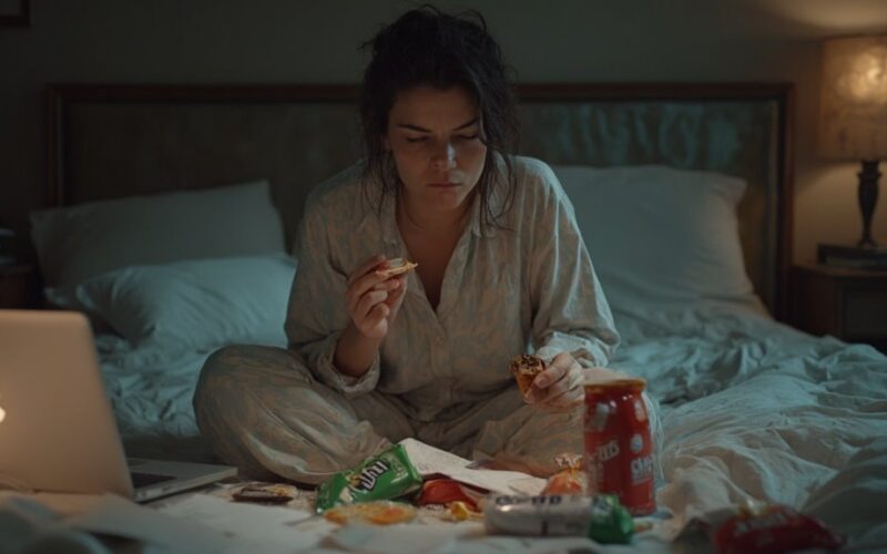 stress induced junk food craving