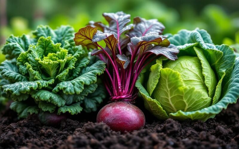 three vegetables for cleansing