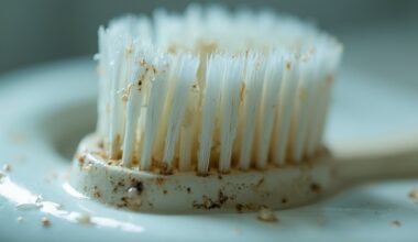 toothbrush harbors illness causing microbes