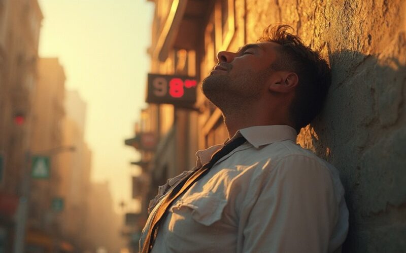 warm weather triggers stress increase