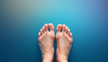 aging signs on feet