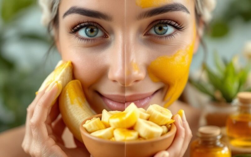 banana mask for wrinkles