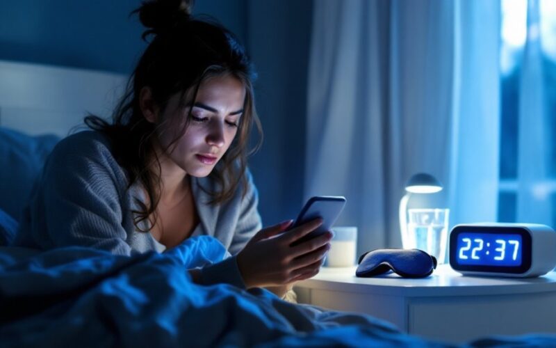 blue light disrupts sleep