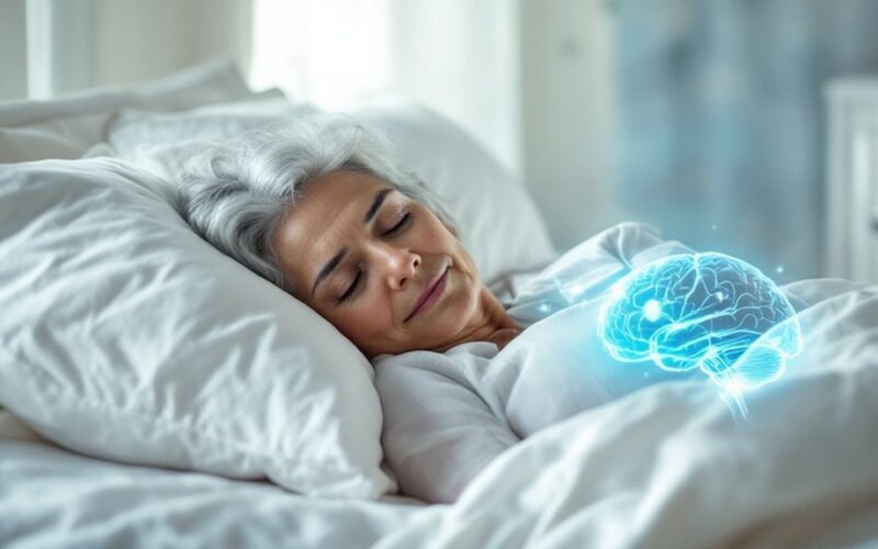 brain protecting sleep position