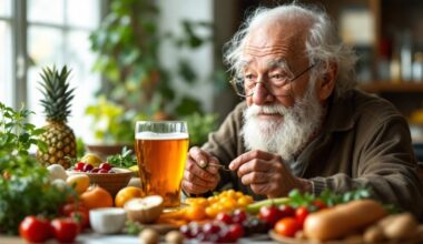 centenarians daily beverage choices