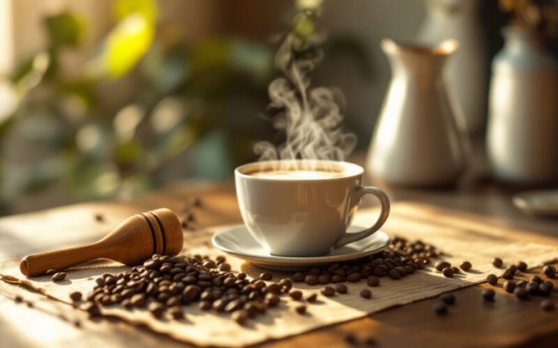 coffee induced anxiety and memory