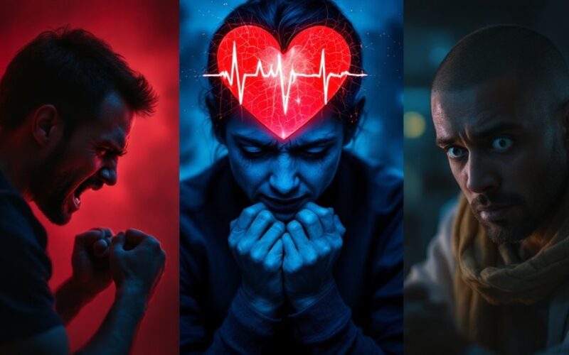 dangerous emotions heart attack