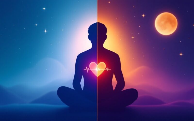 evening heart rate increase