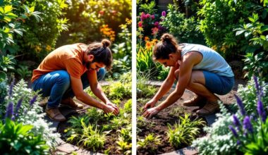 gardening task causes stress