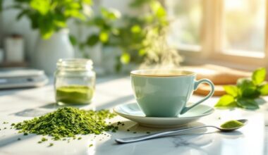 green tea influences decisions