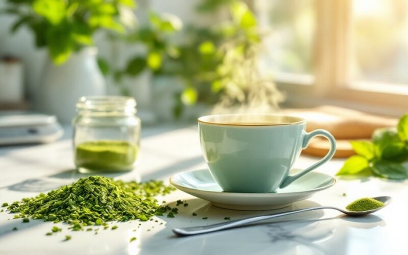 green tea influences decisions