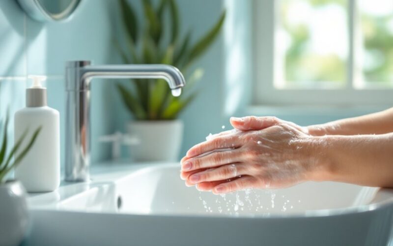 handwashing harms skin barrier