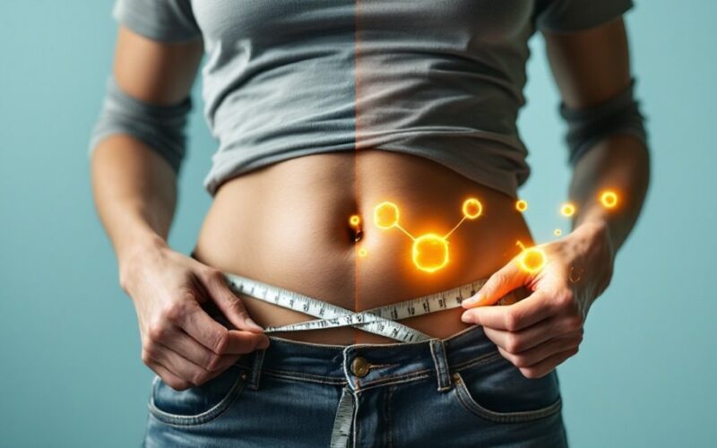 hormones affecting stomach size