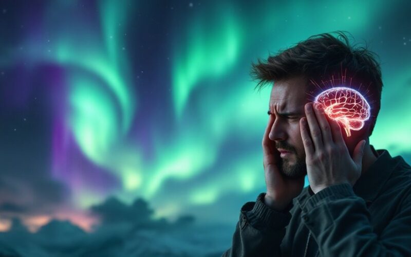 magnetic storms and headaches