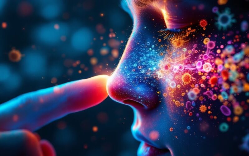 nose picking infection risk