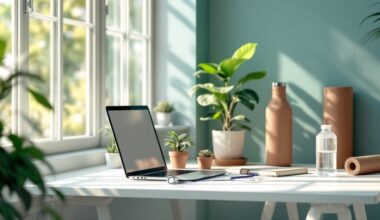 plants reduce desk stress