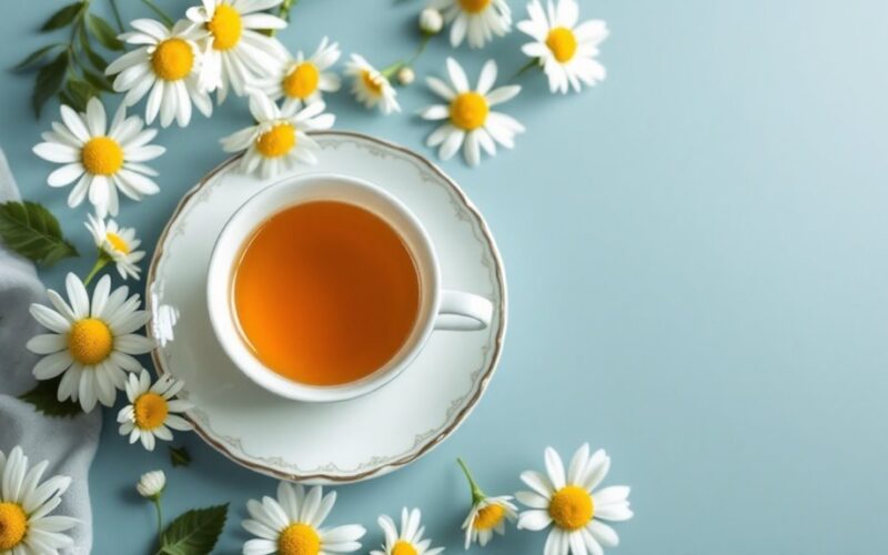 relaxing nightly tea ritual