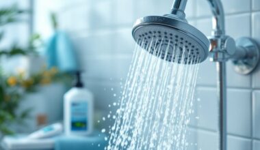 shower nozzle pneumonia risk