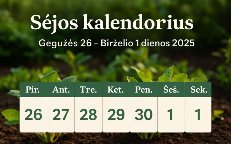 Sėjos kalendorius