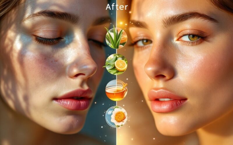 achieve glowing skin quickly