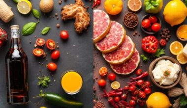 alcohol and food pairing risks