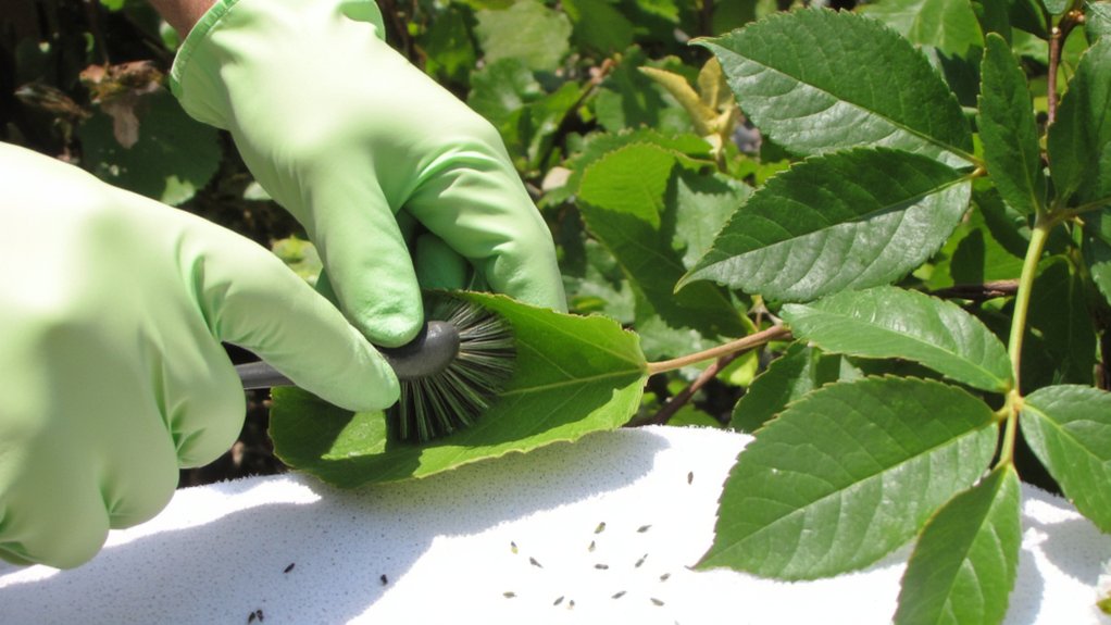 aphid control through removal