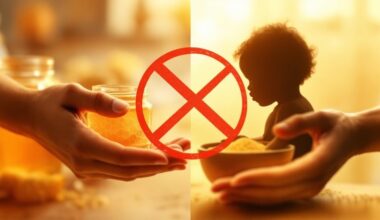 avoid honey and semolina