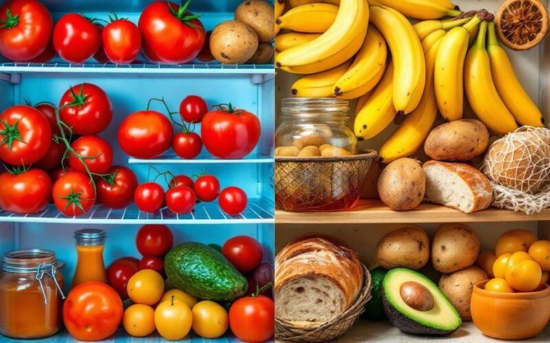 avoid refrigerating certain foods