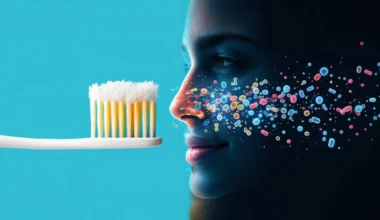 bacteria buildup on toothbrush
