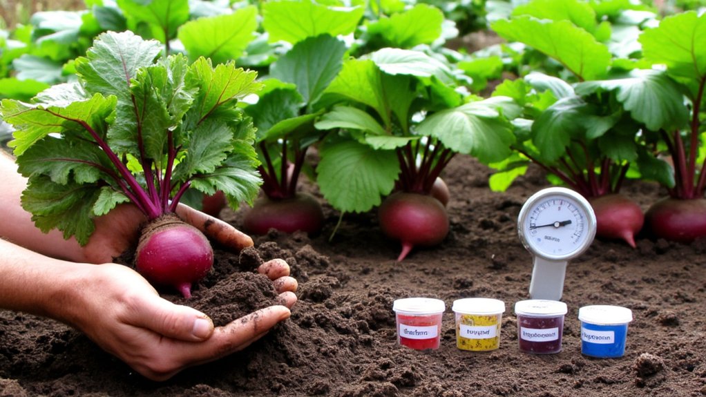 balanced beetroot nutrient requirements for growth