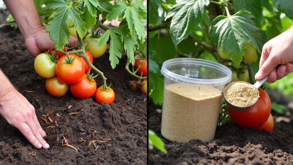balanced organic and synthetic nutrition