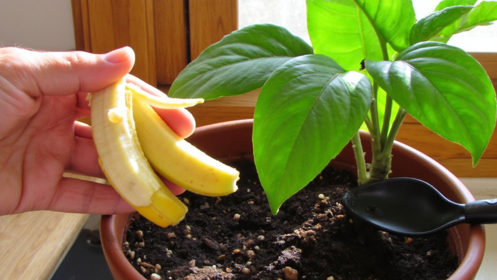 banana peels nutrient rich fertilizer solution