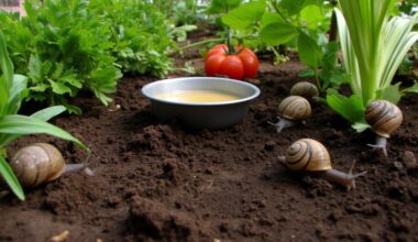 beer traps for snails