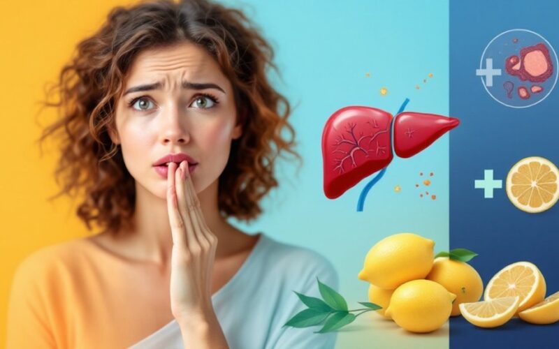 bitter taste liver issue