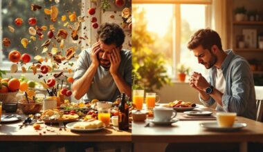 breakfast haste harms digestion
