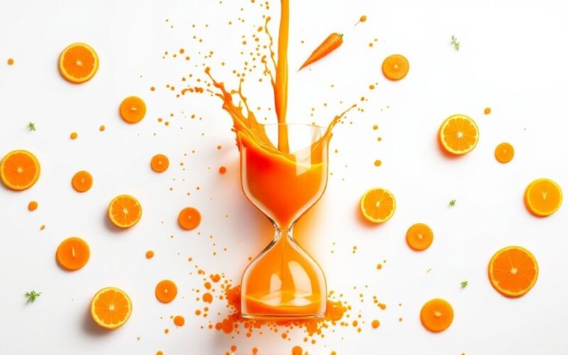 carrot juice boosts longevity